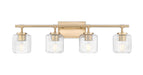 Vanity Z-Lite 7515-4V-MGLD Modern Gold Landon 4 Light Vanity Z-Lite