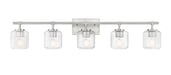 Vanity Z-Lite 7515-5V-BN Brushed Nickel Landon 5 Light Vanity Z-Lite