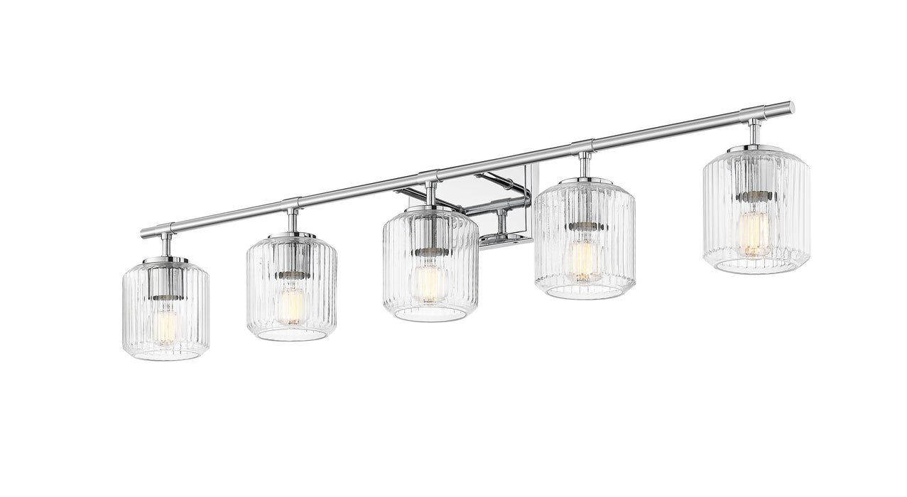 Vanity Z-Lite 7515-5V-CH Chrome Landon 5 Light Vanity Z-Lite
