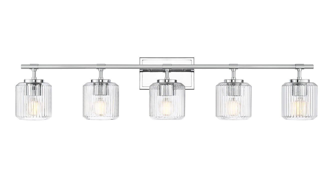 Vanity Z-Lite 7515-5V-CH Chrome Landon 5 Light Vanity Z-Lite