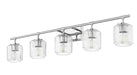 Vanity Z-Lite 7515-5V-CH Chrome Landon 5 Light Vanity Z-Lite