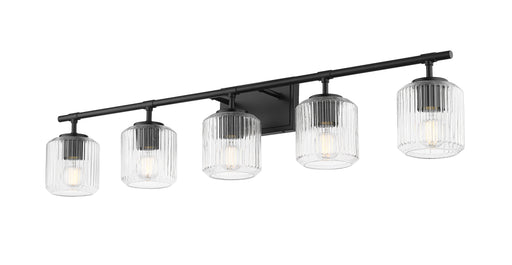 Vanity Z-Lite 7515-5V-MB Matte Black Landon 5 Light Vanity Z-Lite