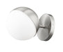 Wall Sconce Z-Lite 7517-1S-BN Brushed Nickel Realm Sphere 1 Light Wall Sconce Z-Lite