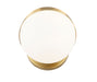 Wall Sconce Z-Lite 7517-1S-MGLD Modern Gold Realm Sphere 1 Light Wall Sconce Z-Lite