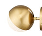 Wall Sconce Z-Lite 7517-1S-MGLD Modern Gold Realm Sphere 1 Light Wall Sconce Z-Lite