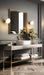 Wall Sconce Z-Lite 7517-1S-MGLD Modern Gold Realm Sphere 1 Light Wall Sconce Z-Lite