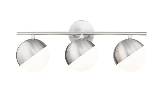 Vanity Z-Lite 7517-3V-BN Brushed Nickel Realm Sphere 3 Light Vanity Z-Lite
