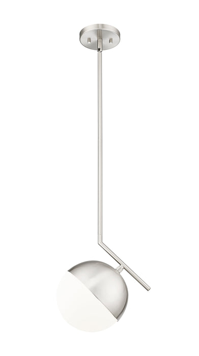 Pendant Z-Lite 7517P11-BN Brushed Nickel Realm Sphere 1 Light Pendant Z-Lite