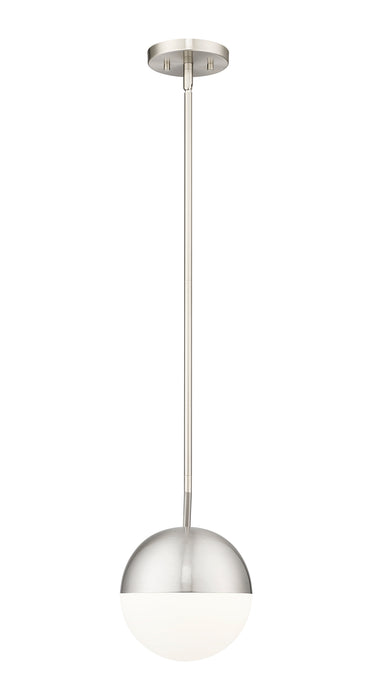 Pendant Z-Lite 7517P11-BN Brushed Nickel Realm Sphere 1 Light Pendant Z-Lite