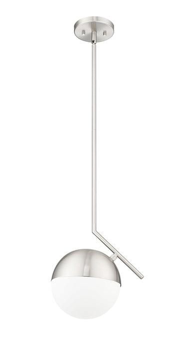 Pendant Z-Lite 7517P11-BN Brushed Nickel Realm Sphere 1 Light Pendant Z-Lite