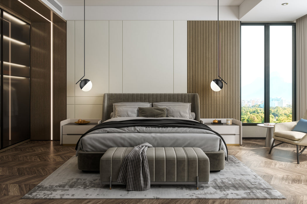 Pendant Z-Lite 7517P11-MB Matte Black Realm Sphere 1 Light Pendant Z-Lite