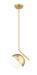 Pendant Z-Lite 7517P11-MGLD Modern Gold Realm Sphere 1 Light Pendant Z-Lite
