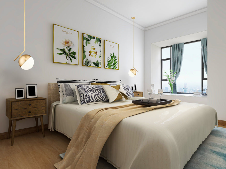 Pendant Z-Lite 7517P11-MGLD Modern Gold Realm Sphere 1 Light Pendant Z-Lite