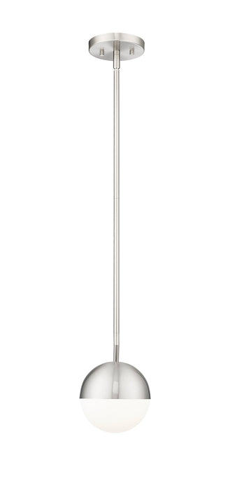 Pendant Z-Lite 7517P7-BN Brushed Nickel Realm Sphere 1 Light Pendant Z-Lite