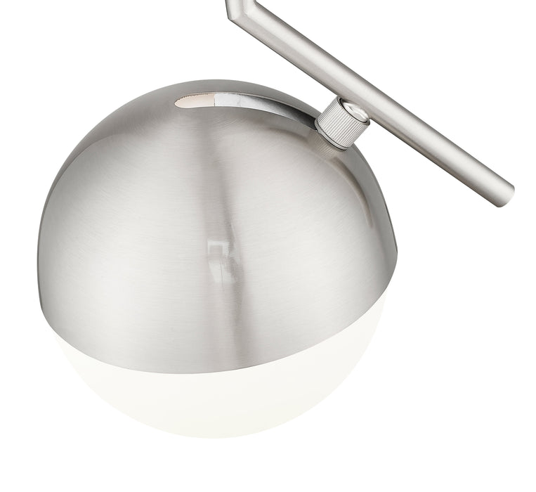 Pendant Z-Lite 7517P7-BN Brushed Nickel Realm Sphere 1 Light Pendant Z-Lite