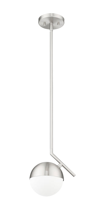 Pendant Z-Lite 7517P7-BN Brushed Nickel Realm Sphere 1 Light Pendant Z-Lite