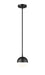 Pendant Z-Lite 7517P7-MB Matte Black Realm Sphere 1 Light Pendant Z-Lite