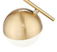 Pendant Z-Lite 7517P7-MGLD Modern Gold Realm Sphere 1 Light Pendant Z-Lite