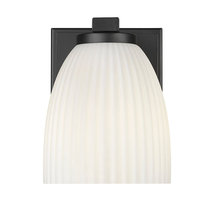 Wall Sconce Z-Lite 7518-1S-MB Matte Black Naya 1 Light Wall Sconce Z-Lite