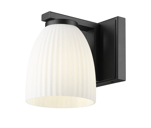 Wall Sconce Z-Lite 7518-1S-MB Matte Black Naya 1 Light Wall Sconce Z-Lite