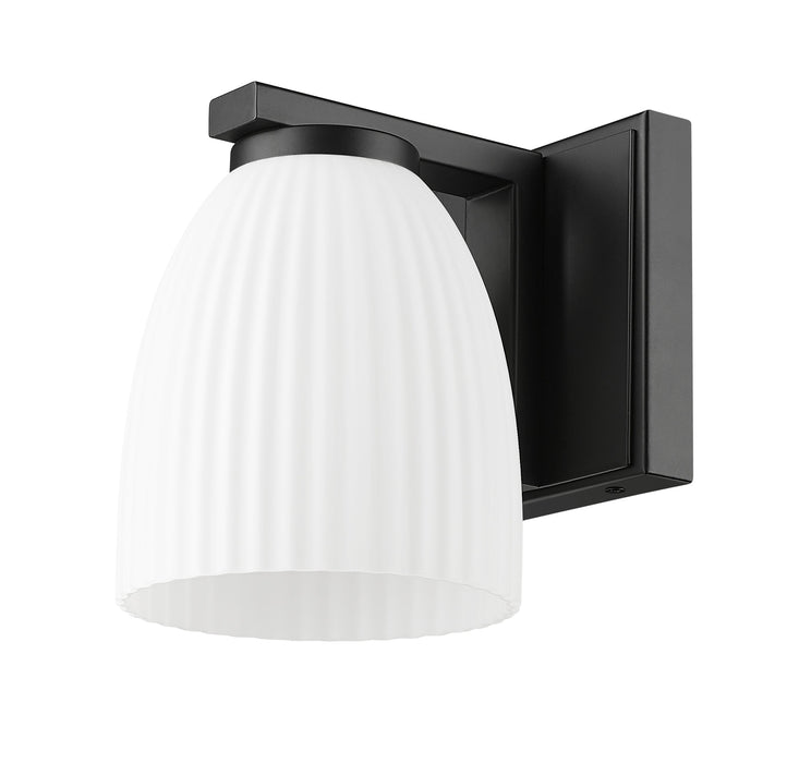 Wall Sconce Z-Lite 7518-1S-MB Matte Black Naya 1 Light Wall Sconce Z-Lite