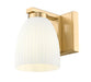 Wall Sconce Z-Lite 7518-1S-MGLD Modern Gold Naya 1 Light Wall Sconce Z-Lite