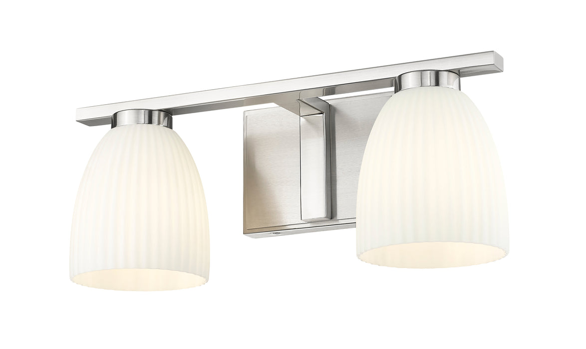 Vanity Z-Lite 7518-2V-BN Brushed Nickel Naya 2 Light Vanity Z-Lite