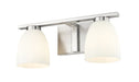 Vanity Z-Lite 7518-2V-BN Brushed Nickel Naya 2 Light Vanity Z-Lite
