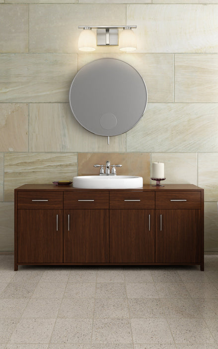 Vanity Z-Lite 7518-2V-BN Brushed Nickel Naya 2 Light Vanity Z-Lite
