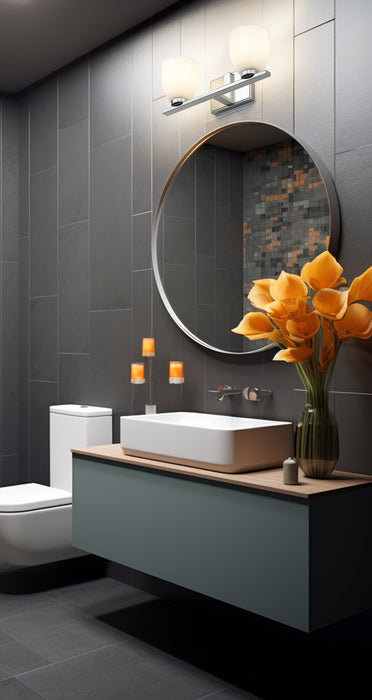 Vanity Z-Lite 7518-2V-CH Chrome Naya 2 Light Vanity Z-Lite