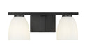 Vanity Z-Lite 7518-2V-MB Matte Black Naya 2 Light Vanity Z-Lite