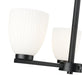 Chandelier Z-Lite 7518-3MB Matte Black Naya 3 Light Chandelier Z-Lite