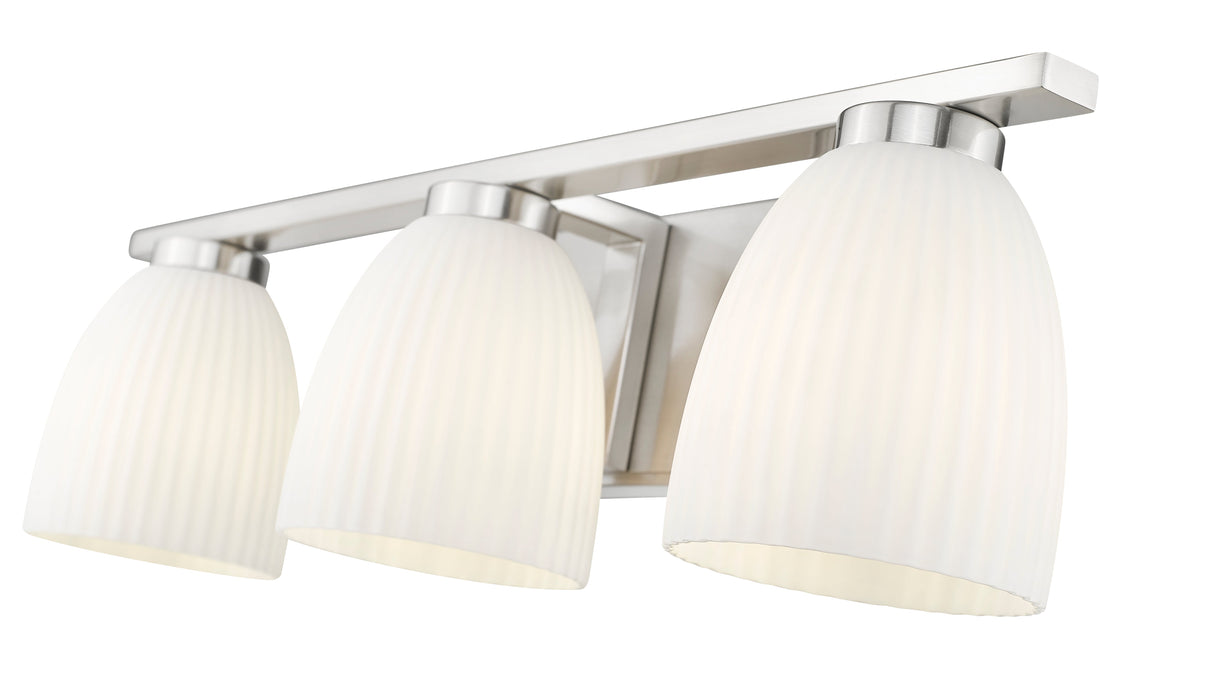 Vanity Z-Lite 7518-3V-BN Brushed Nickel Naya 3 Light Vanity Z-Lite