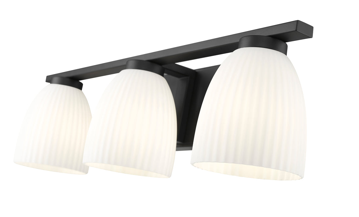 Vanity Z-Lite 7518-3V-MB Matte Black Naya 3 Light Vanity Z-Lite
