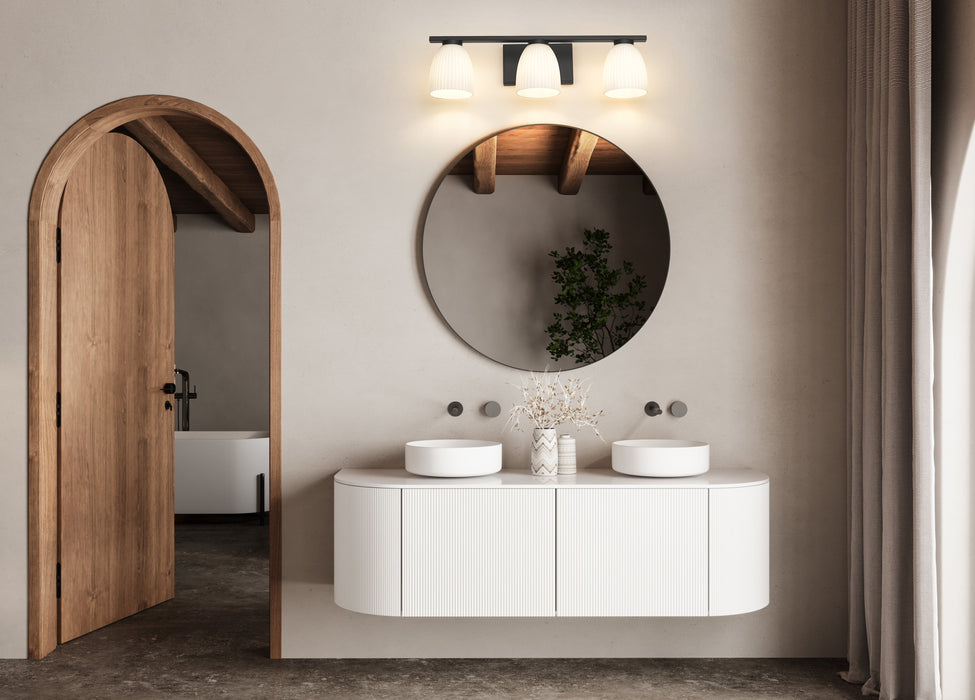 Vanity Z-Lite 7518-3V-MB Matte Black Naya 3 Light Vanity Z-Lite