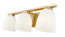 Vanity Z-Lite 7518-3V-MGLD Modern Gold Naya 3 Light Vanity Z-Lite