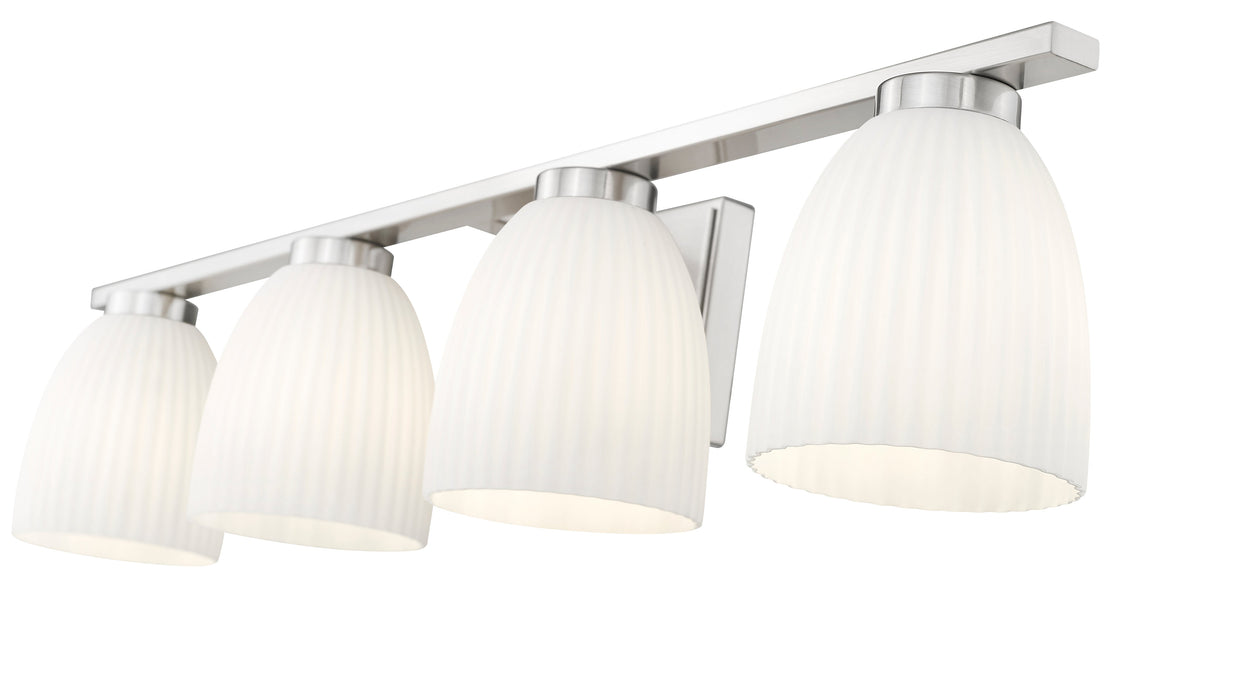 Vanity Z-Lite 7518-4V-BN Brushed Nickel Naya 4 Light Vanity Z-Lite