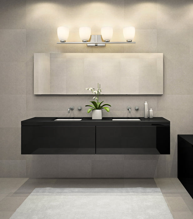 Vanity Z-Lite 7518-4V-BN Brushed Nickel Naya 4 Light Vanity Z-Lite