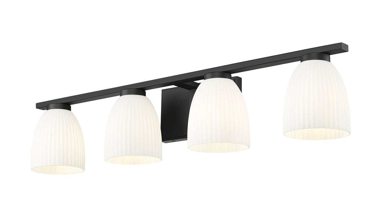 Vanity Z-Lite 7518-4V-MB Matte Black Naya 4 Light Vanity Z-Lite