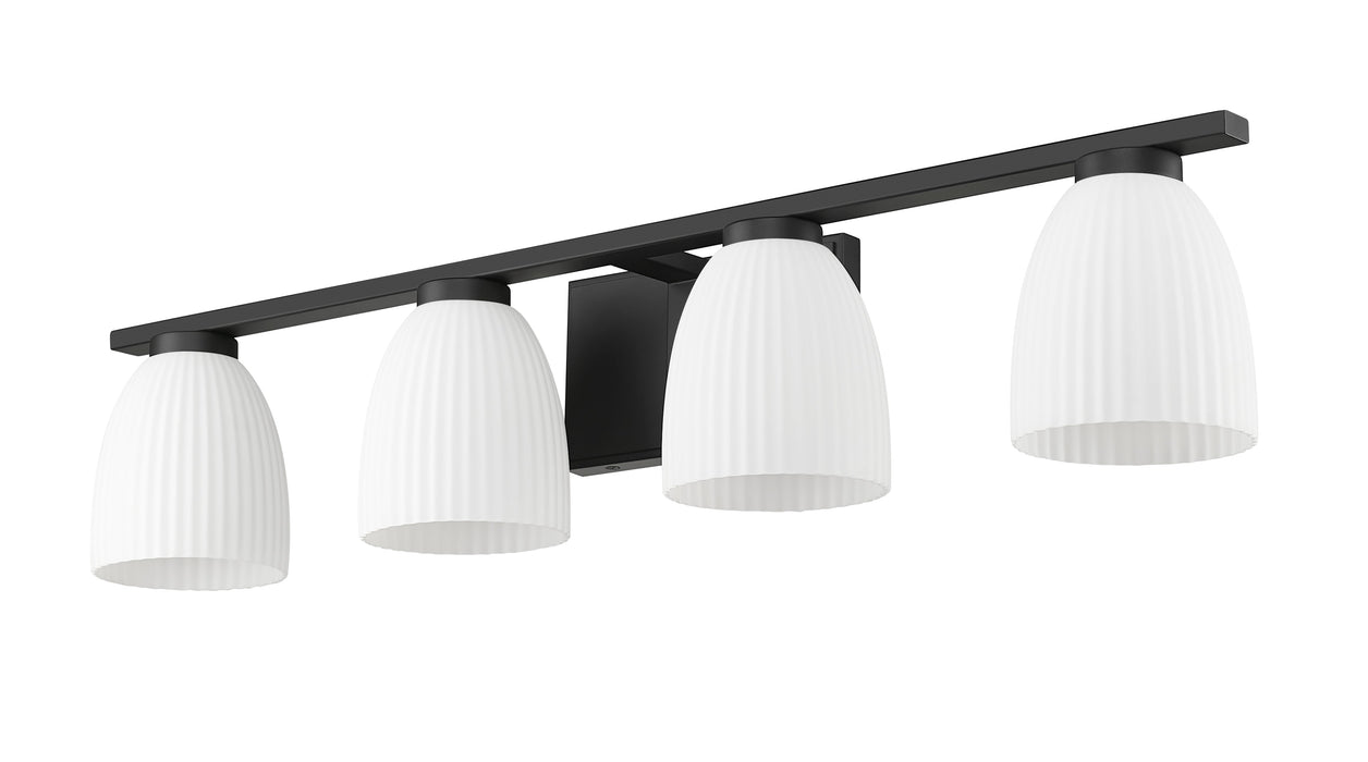 Vanity Z-Lite 7518-4V-MB Matte Black Naya 4 Light Vanity Z-Lite