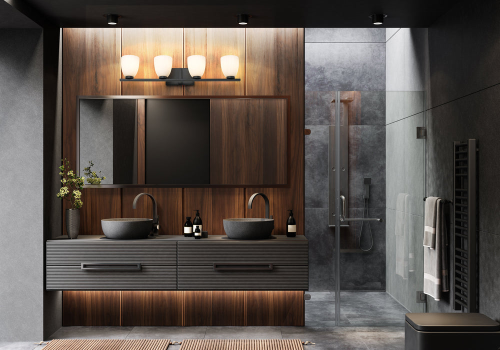 Vanity Z-Lite 7518-4V-MB Matte Black Naya 4 Light Vanity Z-Lite