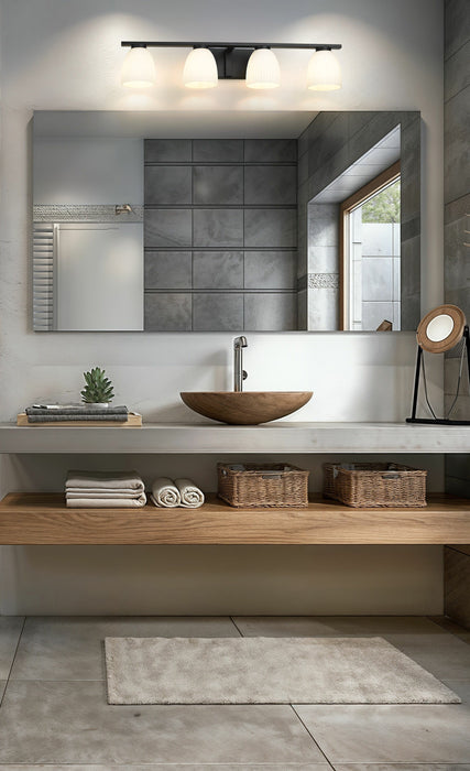 Vanity Z-Lite 7518-4V-MB Matte Black Naya 4 Light Vanity Z-Lite