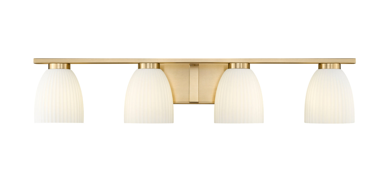 Vanity Z-Lite 7518-4V-MGLD Modern Gold Naya 4 Light Vanity Z-Lite