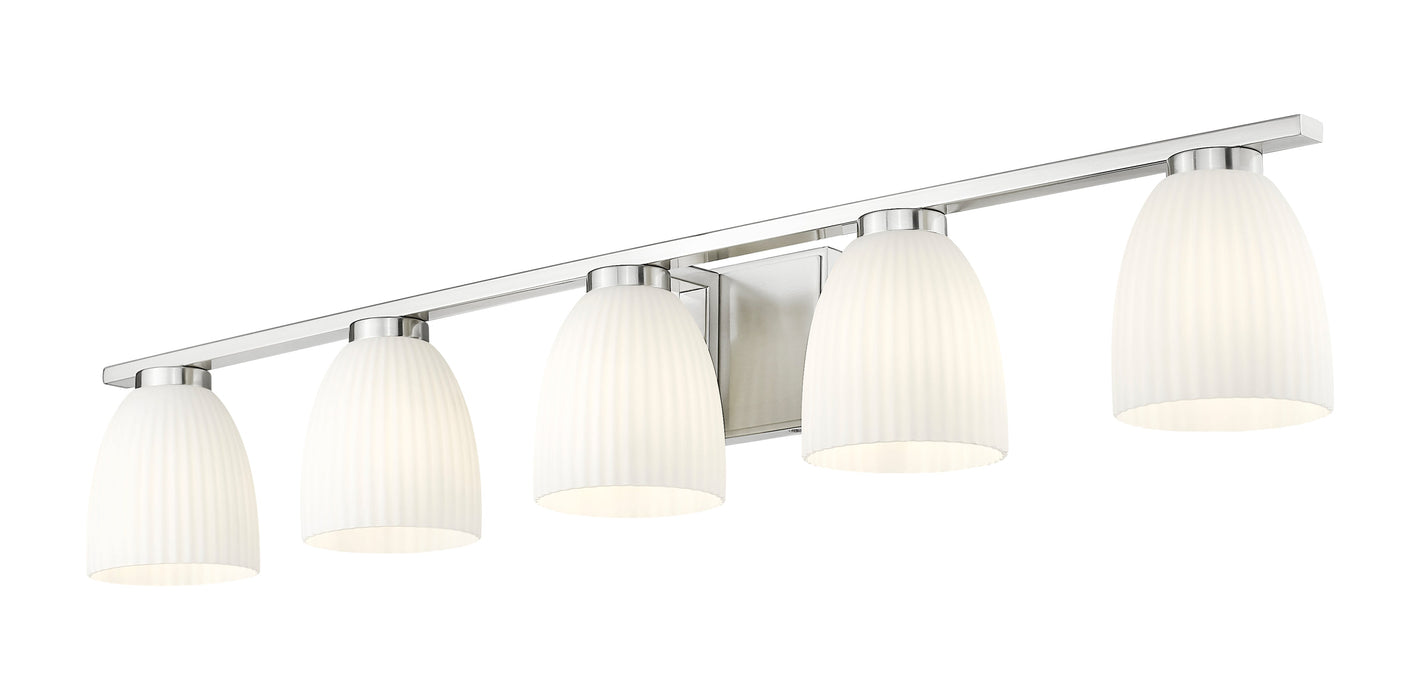 Vanity Z-Lite 7518-5V-BN Brushed Nickel Naya 5 Light Vanity Z-Lite