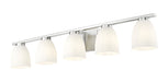 Vanity Z-Lite 7518-5V-BN Brushed Nickel Naya 5 Light Vanity Z-Lite