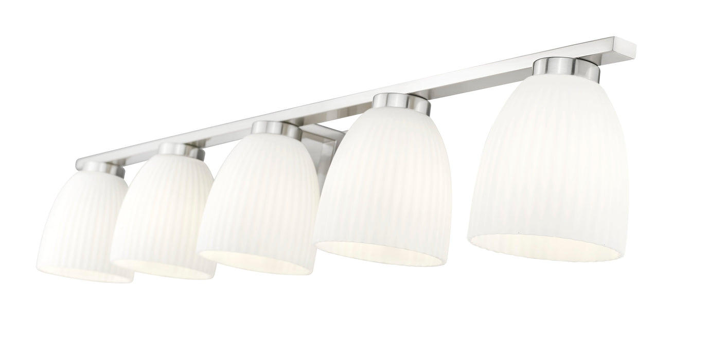 Vanity Z-Lite 7518-5V-BN Brushed Nickel Naya 5 Light Vanity Z-Lite