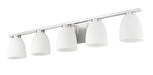 Vanity Z-Lite 7518-5V-BN Brushed Nickel Naya 5 Light Vanity Z-Lite