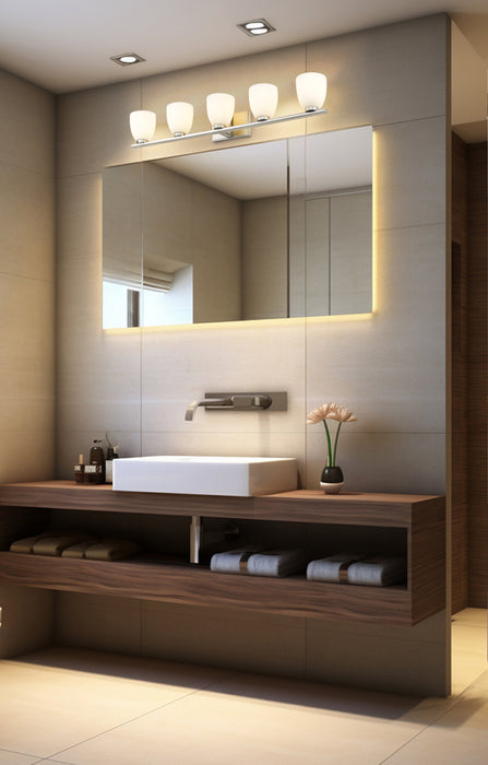 Vanity Z-Lite 7518-5V-BN Brushed Nickel Naya 5 Light Vanity Z-Lite