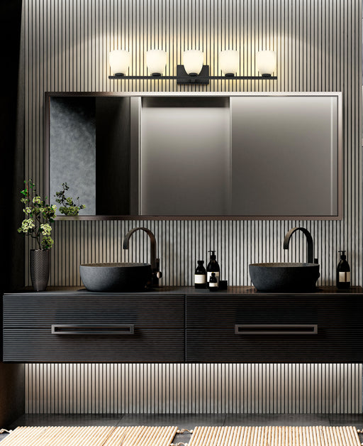 Vanity Z-Lite 7518-5V-MB Matte Black Naya 5 Light Vanity Z-Lite