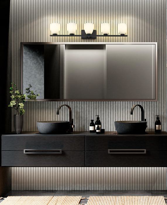 Vanity Z-Lite 7518-5V-MB Matte Black Naya 5 Light Vanity Z-Lite